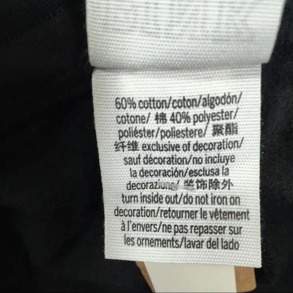 NWT VS PINK EVERYDAY LOUNGE SKINNY JOGGER SWEATPANTS BLACK/RAINBOW LOGO PRINT - Picture 13 of 14
